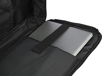 Batoh na notebook z polyesteru, černá
