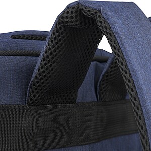 Batoh na notebook z polyesteru, modrá