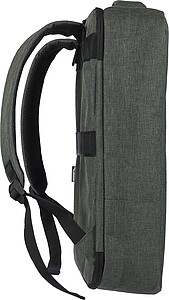 Batoh na notebook z polyesteru, zelená