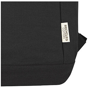 Batoh s ochranou proti krádeži a místem na notebook, recyklované materiály, černý