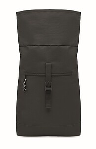 Batoh s rolovacím zavíráním, černý