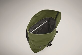 Batoh s rolovacím zavíráním, vojenká zelená