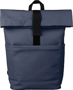 Batoh z PU kůže, modrá