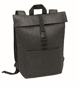 Batoh z RPET plsti s přihrádkou na notebook - batoh s potiskem