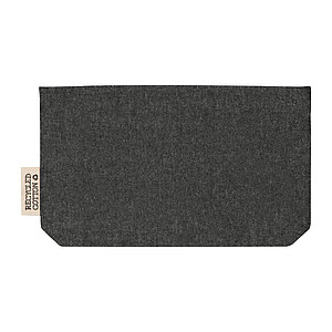 Bavlněná kosmetická taška, černá