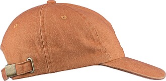 Bavlněná kšiltovka, oranžová