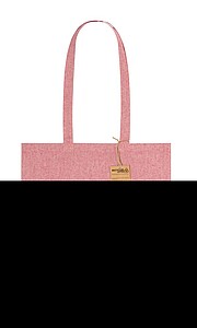 Bavlněná nákupní taška, červená