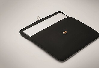Bavlněný obal na notebook, černý