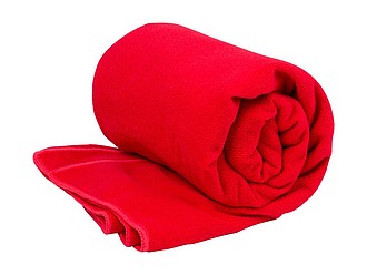 Bayalax velký ručník z mikrovlákna, 310g/m2, červený - reklamní předměty