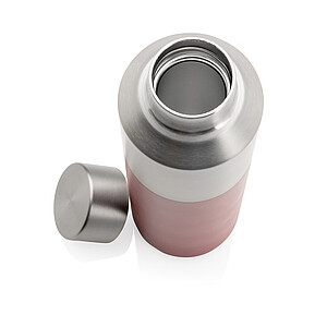 BELUZA Dvoustěnná vakuová termoska z recyklované nerezové oceli, 600 ml, červená