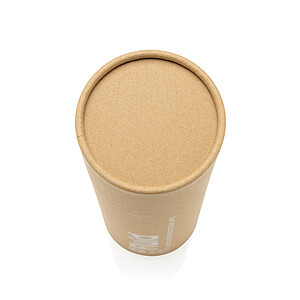 BELUZA Dvoustěnná vakuová termoska z recyklované nerezové oceli, 600 ml, červená