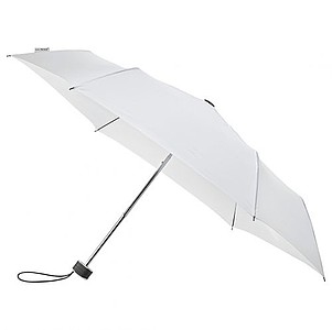 BESIR Skládací ultra lehký deštník s odlehčenou konstrukcí, bílá