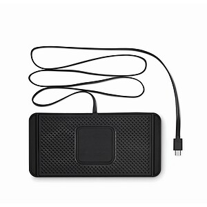 Bezdrát. nabíječka do auta 15W, černá