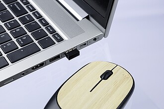 Bezdrátová myš, černá