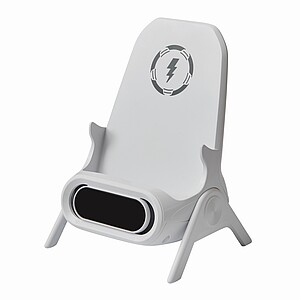 Bezdrátová nabíjecí stanice, bílá - reklamní předměty