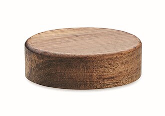 Bezdrátová nabíječka s povrchem z akátového dřeva