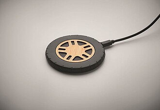 Bezdrátová nabíječka v designu pneumatiky