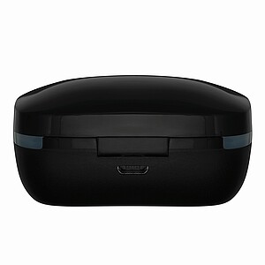 Bezdrátová sluchátka do uší, černá