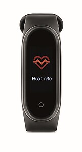 Bezdrátové zdravotní hodinky, černá
