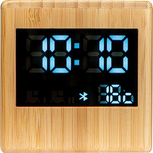 Bezdrátový reproduktor s nabíječkou a hodinami