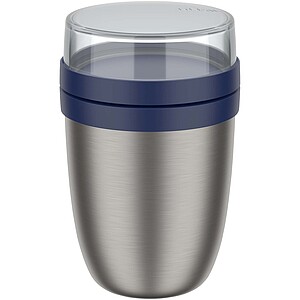 Box na jídlo s tepelnou izolací, tmavě modrá - reklamní předměty