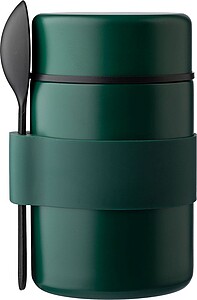 Box na oběd z nerezové oceli, 460 ml, zelená