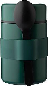 Box na oběd z nerezové oceli, 460 ml, zelená