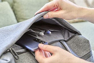 BrandCharger taška na notebook, šedá