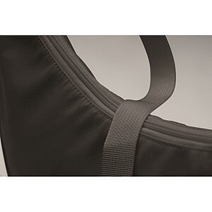 Brašna z materiálu 400D oxford, tmavě šedá