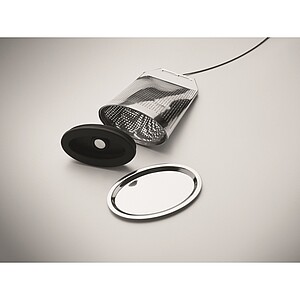 Čajový louhovač z nerez. oceli, černá