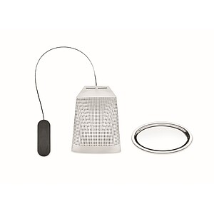 Čajový louhovač z nerez. oceli, černá