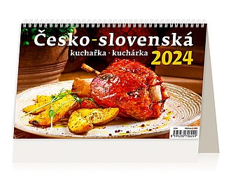 Česko-slovenská kuchařka 2026, stolní kalendář - reklamní kalendáře