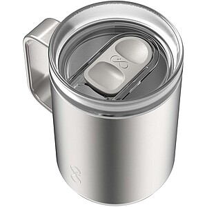 Cestovní hrnek s tepelnou izolací Ocean Bottle 350ml , stříbrná - reklamní předměty