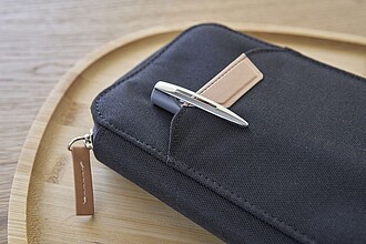 Cestovní peněženka, černá