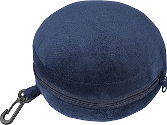 Cestovní polštář, modrá - reklamní předměty