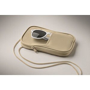 Cestovní RPET pouzdro, béžová