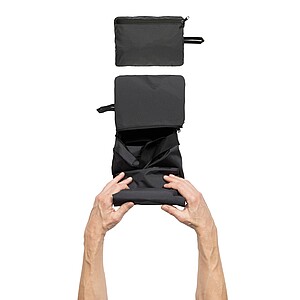 Cestovní skládací taška AWARE™ RPET, černá