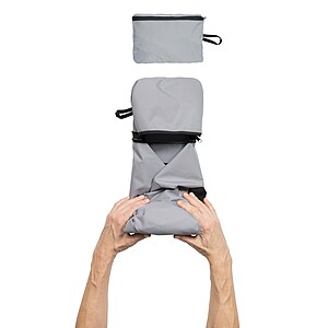 Cestovní skládací taška AWARE™ RPET, šedá