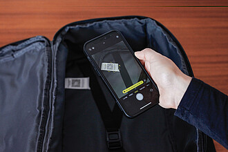 Cestovní taška z RPET AWARE™, námořní modrá