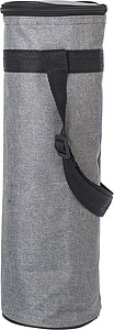 Chladicí taška na 1 láhev, RPET polyester, šedá