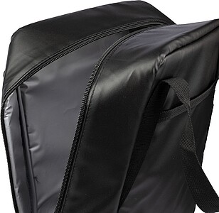 Chladicí taška na oběd z polyesteru, černá