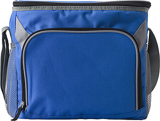 Chladící taška s šedým popruhem, modrá