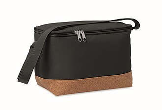 Chladicí taška z 600D RPET, černá - reklamní předměty