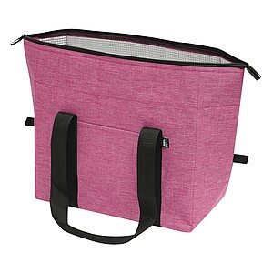 Chladicí taška z recyklovaného plastu, červená