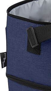 Chladicí taška z RPET se 2 oddíly, tmavě modrá