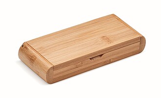 Číšnický nůž s bambusovou rukojetí a dárkovou krabičkou