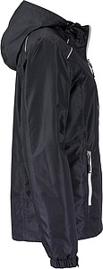 Dámská bunda do deště James & Nicholson RAIN, černá, M