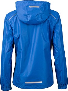 Dámská bunda do deště James & Nicholson RAIN, královská modrá, M