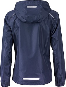 Dámská bunda do deště James & Nicholson RAIN, námořní modrá, S