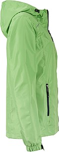 Dámská bunda do deště James & Nicholson RAIN, zelená, M